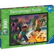 Puzzle - Ravensburger Puzzle Minecraft 13333 100 elementów) 13333 - miniaturka - grafika 1