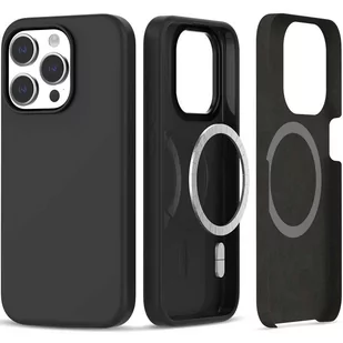 Etui silikonowe MagSafe do iPhone 15 Pro Matte Black - Etui i futerały do telefonów - miniaturka - grafika 3