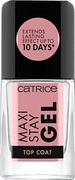 Lakiery do paznokci - Catrice Maxi Stay Gel Top Coat 10.5 ml - miniaturka - grafika 1