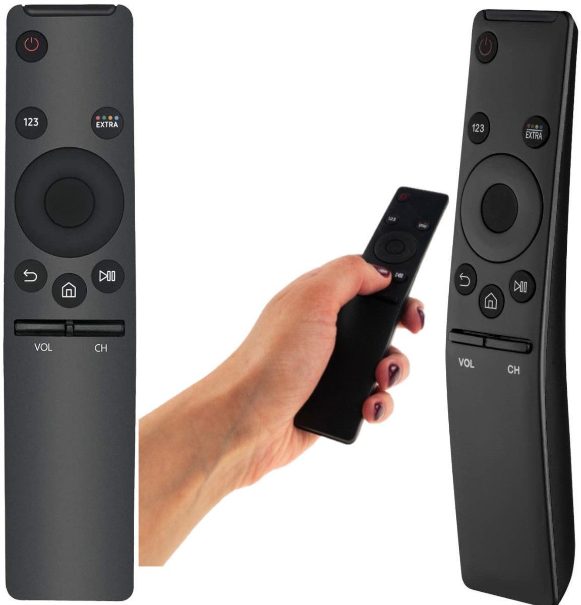 TG63280 PILOT UNIWERSALNY SAMSUNG DO TV SMART HD UHD 4K CZARNY BEZ PROGRAMOWANIA