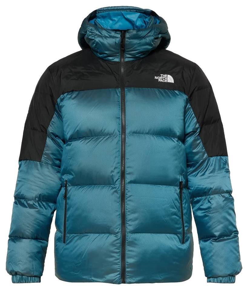 Kurtka zimowa męska THE NORTH FACE DIABLO DOWN pikowana ocieplana puchowa z kapturem r. M