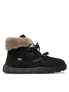 Froddo Trzewiki Zeru Tex Cosy Barefoot G3110258-5 S Czarny - Buty dla dziewczynek - miniaturka - grafika 1