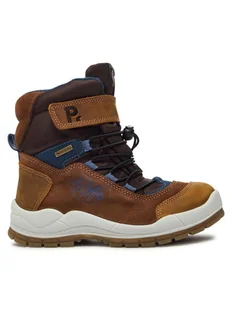 Primigi Śniegowce GORE-TEX 4897500 S Brązowy - Buty dla chłopców - miniaturka - grafika 1