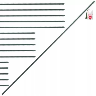 Tyczka Podpórka Roślin Stal Powlekana 180Cm 15Szt - Pozostałe akcesoria do uprawy roślin - miniaturka - grafika 1