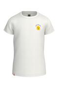 Koszulki dla dziewczynek - Lego T-shirt bawełniany dziecięcy kolor biały - miniaturka - grafika 1