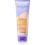 Maski do włosów - INEBRYIA INEBRYIA IN BLONDESSE NO-ORANGE Maska 250 ml - miniaturka - grafika 1
