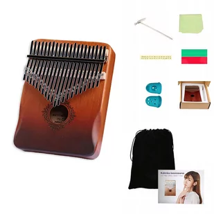 KALIMBA instrument AFRYKAŃSKI pianino ZANZA MBIRA 21 - Akcesoria do perkusji - miniaturka - grafika 2