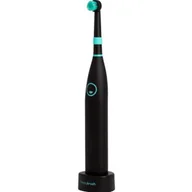 Szczoteczki elektryczne - Happybrush Rundkopf R2 244525 Czarny - miniaturka - grafika 1