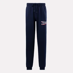 Męskie Spodnie REEBOK RI LOGO JOGGER IN1685 – Granatowy - Spodnie męskie - miniaturka - grafika 1