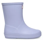 Buty dla chłopców - Kalosze Hunter HFC-02 Fioletowy - miniaturka - grafika 1