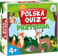 Gry planszowe - Polska Quiz Przyroda 4+ - Kangur - miniaturka - grafika 1