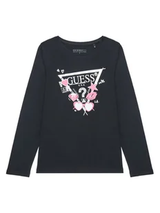 Guess Bluzka J5YI01 K6YW4 Czarny Regular Fit - Bluzki damskie - miniaturka - grafika 1