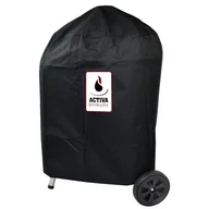 Pokrowce na grilla - Activa Pokrowiec do grilli okrągłych Premium XL, czarny - miniaturka - grafika 1
