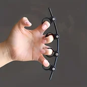 Inne - TEMU Uniwersalny trener palców gitarowych, separator palców akordów, akcesorium do instrumentów, materiał ABS, czarny/zielony, niezładowany - miniaturka - grafika 1