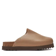 Klapki i japonki damskie - Klapki Scholl Fae Studs F30938 Brązowy - miniaturka - grafika 1