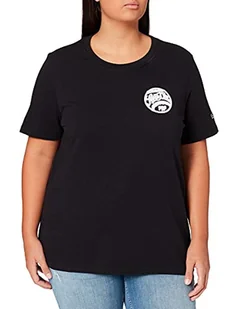 Superdry Koszulka damska Black Out Tee, czarny, XS - Koszulki i topy damskie - miniaturka - grafika 1