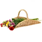 Pudła i pojemniki do przechowywania - Esschert Design Pleciony kosz na suszone kwiaty i zioła - miniaturka - grafika 1