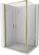 Kabiny prysznicowe - Mexen Exo kabina prysznicowa uchylna 120 x 90 cm, transparent, złota - 814-120-090-50-00 - miniaturka - grafika 1