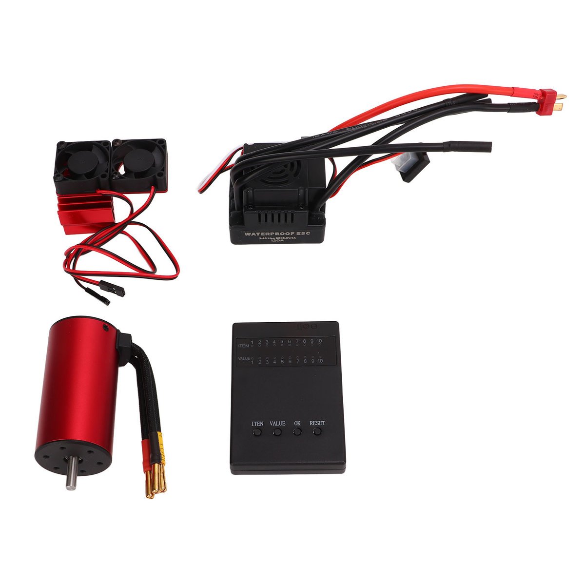 Zestaw silników bezszczotkowych RC 2150KV z bezszczotkowym regulatorem 120A Dual F
