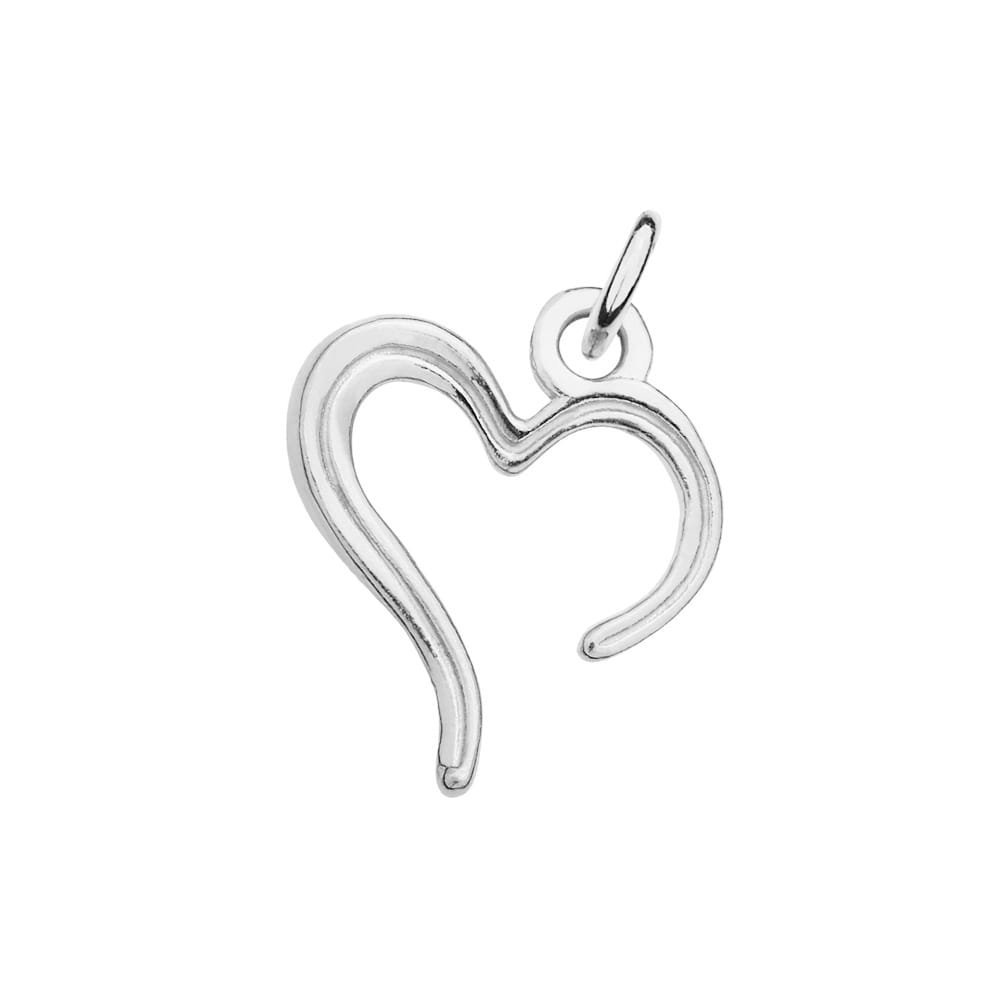 MYNESS Zawieszka charms wisiorek z sercem