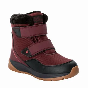 Buty zimowe dla dzieci Jack Wolfskin POLAR WOLF TEXAPORE MID VC K boysenberry - 33 - Buty dla dziewczynek - miniaturka - grafika 1