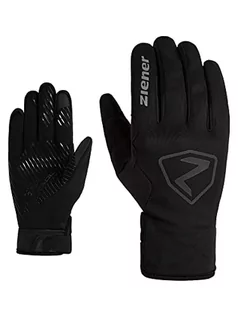 Rękawiczki - Ziener Unisex SMU 22-GTX INF 274 TOUCH rękawiczki rowerowe, długie palce, Gore-Tex Infinium, wyściełane, oddychające, czarne, 6,5 - grafika 1