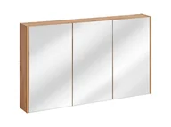 Szafki łazienkowe - Comad Szafka łazienkowa MODUO MADERA GREY 843 120 cm dąb z lustrem wisząca MADERA-GREY-843 - miniaturka - grafika 1