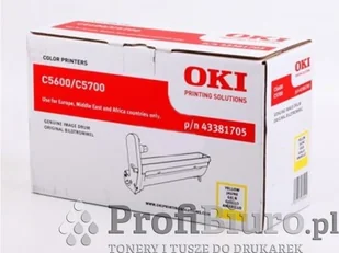 OKI Oryginalny bęben 43381705 żółty marki o symbolu oem 43381705. Jego wydaj - Bębny do drukarek - miniaturka - grafika 2