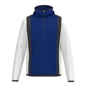 Bluza męska Head CLUB 25 TECH Hoodie Men Royal/White L - Bluzy męskie - miniaturka - grafika 1