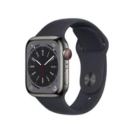 Smartwatch - Apple Watch 8 Cellular 45mm Grafitowy z opaską sportową w kolorze północ - miniaturka - grafika 1