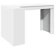 Biurka - Elior Białe biurko z ukrytym regałem T8-M08 - miniaturka - grafika 1