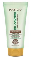 Maski do włosów - Maska przed szamponem Kativa Oil Control 200 ml (7750075042865) - miniaturka - grafika 1