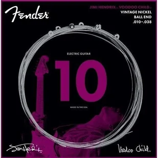 Fender 150 Hendrix Voodoo dziecięce struny do gitary z końcówkami 010-038 730150609 - Struny gitarowe  - miniaturka - grafika 1