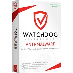 Watchdog Anti-Malware (3 urządzenia / 1 rok) - Programy antywirusowe Watchdog Anti-Malware (3 urządzenia / 1 rok) - Programy antywirusowe - miniaturka - grafika 1