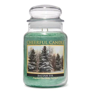 Duża świeca Balsam Fir Cheerfu - Świece - miniaturka - grafika 1