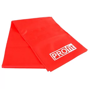 Profit Guma / taśma fitness long 200x15x0,55 cm czerwona LONG - Gumy, taśmy, ekspandery - miniaturka - grafika 1