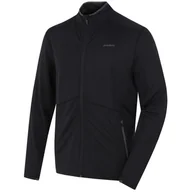 Bluzy sportowe męskie - Męska bluza Husky Tarp Zip Rozmiar: XXL / Kolor: czarny - miniaturka - grafika 1