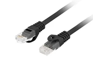 Patchcordy - Patchcord lanberg utp kat.6 15m lszh cu fluke passed czarny - miniaturka - grafika 1
