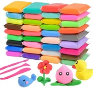 Zabawki sensoryczne - Super Clay Magiczna Piankolina Sensoryczna 36 sztuk - miniaturka - grafika 1