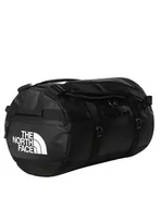 Torby podróżne - Torba podręczna The North Face Base Camp Duffel S - black / white - miniaturka - grafika 1