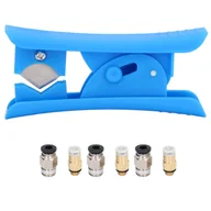 Filamenty i akcesoria do drukarek 3D - rurka PTFE do drukarki 3D, złączka rurowa PTFE do drukarki 3D, złączka rurowa PTFE, zestaw do cięcia rur PTFE, akcesoria do drukarek 3D, zestaw do drukarek 3D - miniaturka - grafika 1