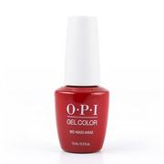 Żele do paznokci - Opi OPI GelColor Red Heads Ahead 15ml - miniaturka - grafika 1