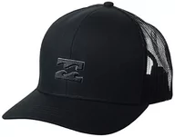 Czapki damskie - BILLABONG Męska całoroczna regulowana czapka z daszkiem z siatki z tyłu czapka z daszkiem, Stealth, Rozmiar uniwersalny - miniaturka - grafika 1