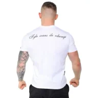 Koszulki sportowe męskie - Octagon T-Shirt Koszulka Tyle Szans Ile Odwagi White - miniaturka - grafika 1