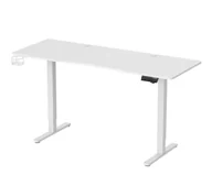 Biurka gamingowe - Silver Monkey Biurko elektryczne ED-160 white - miniaturka - grafika 1