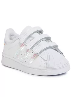 Buty dla dziewczynek - Adidas SUPERSTAR CF I FV3657 Dziecięce Lifestyle - grafika 1