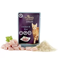 Mokra karma dla kotów - Nuevo cat saszetka STERILISED KURCZAK - miniaturka - grafika 1