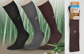 Bielizna lecznicza - Deomed Bamboo Long podkolanówki zdrowotne z przędzy bambusowej - miniaturka - grafika 1