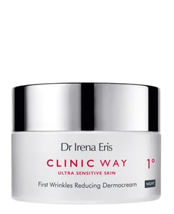 Dr Irena Eris Clinic Way St. 1 Dermokrem redukujący pierwsze zmarszczki na noc 30+ 50ml - Kremy do twarzy - miniaturka - grafika 1
