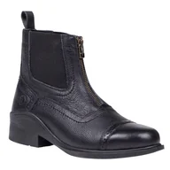 Buty do jazdy konnej - Sztyblety QHP Jodhpur Jakarta czarne, rozmiar: 38 - miniaturka - grafika 1